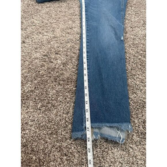 McGuire Denim Lido High Rise Step Hem Jeans Women’s 30 Slim Straight Denim - Picture 10 of 13